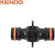 Kendo 60637 Бърза връзка с 2 отвора