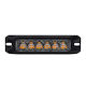 Epbl36 LED Предупредителна Стробоскопична Светлина 13 см 12/24 V