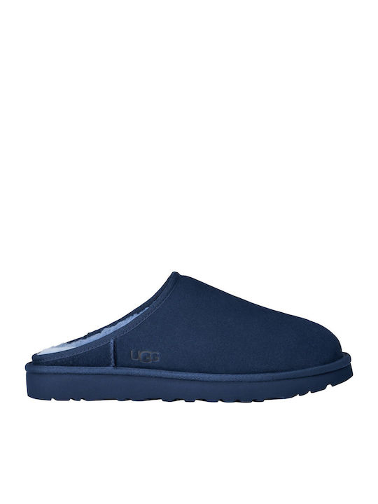 UGG Classic Herren Hausschuhe Blau