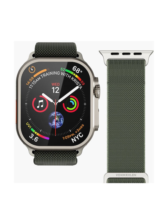 Vonmählen Armband Grün (Apple Watch 42 | 44 | 45 | 49 mm) Vonmählen Armband Grün (Apple Watch 42 | 44 | 45 | 49 mm)