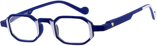 Cammello 7371 Reading Glasses +3.50 in Blue 7371-dark-blue-grey-350_35992