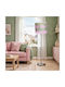 Floor Lamp with E27 Bulb Socket Green