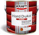 Kraft Βερνικόχρωμα Αντισκωριακό Διαλύτου Hard Duko 0.75lt Κανέλα Γυαλιστερό