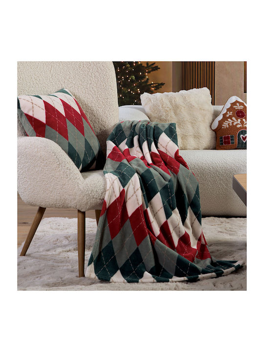 Nef-Nef Homeware Christmas Winter Rhombus Κουβέ...