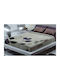 Manterol Casa Vip 553 Spanish Velvet Single Blanket 160x220cm Blue