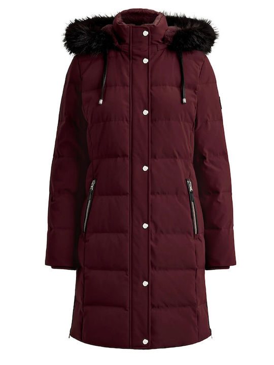 Ralph Lauren Women's Winter Jacket Burgundy