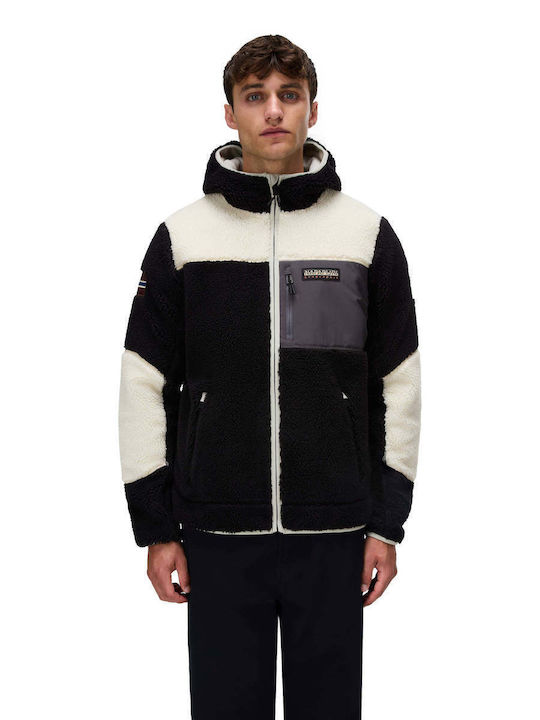 Ανδρική Ζακέτα Fleece Μαύρη
