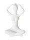 Boltze Decorative Polyresin Yoga Statuette 20x15x29cm