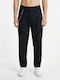Men's Stretch Trousers Relaxed Fit Black