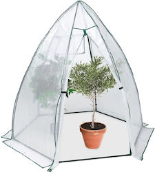 Relaxdays Husă Transparentă Verde pentru Protecția Plantelor pe Timp de Iarnă Relaxdays Husă Transparentă Verde pentru Protecția Plantelor pe Timp de Iarnă