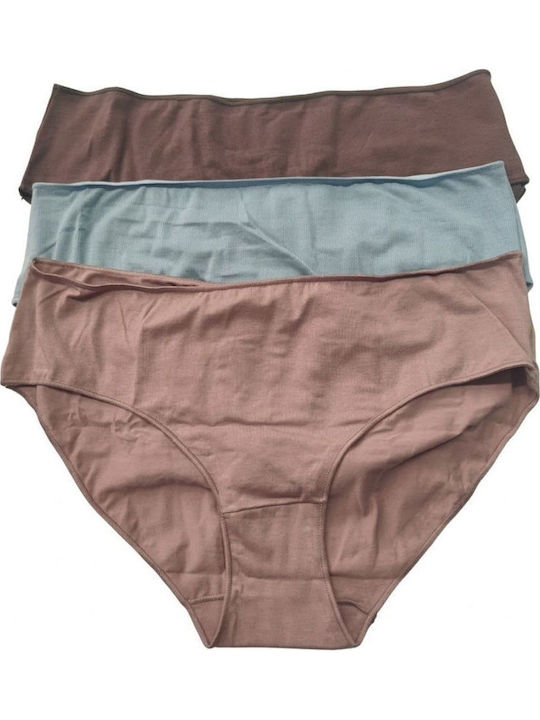 Γυναικεία Slip 3Pack Πολύχρωμα