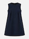 Rochie-cămașă Mini Navy Blue
