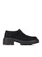 Damen-Loafer aus Wildleder in Schwarz