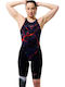 Speedo Fastskin Lzr Pure Valor 2.0 Women's Racing Jammer Swimsuit Black