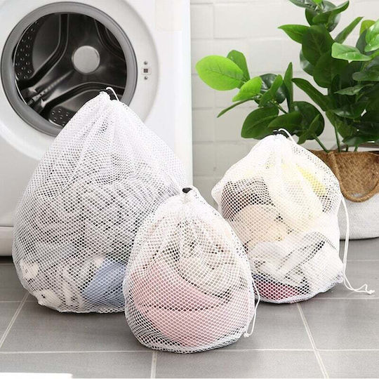 Text Bag Protecting Clothes Linen In Washing Machine Dryer Reusable 60 X 80 Cm White Original Deals Text Bag Protecting Clothes Linen In Washing Machine Dryer Reusable 60 X 80 Cm White Original Deals