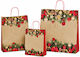 Paper Packaging Bags with Handle 32x12cm 200 Pieces