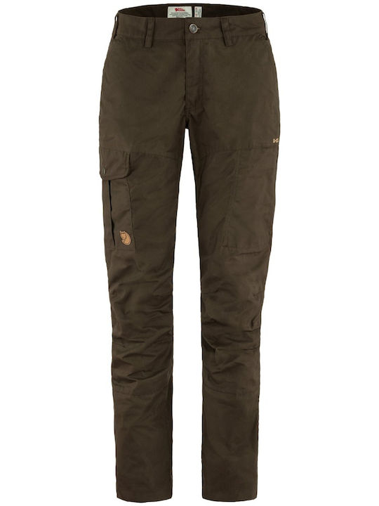 Fjallraven Karla Pro Damen-Wanderhose Lang Dark Olive