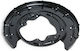 Bremsscheibenschutz Ceed 2006-2012 I30 2007-2011 Hinten Rechts 582521h000
