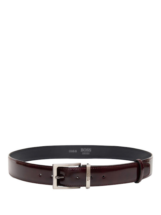Men's Belt Burgundy