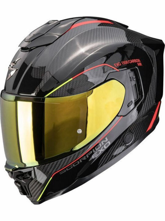 Scorpion Exo 1500 Air Carbon Mundi Schwarz/Rot/...