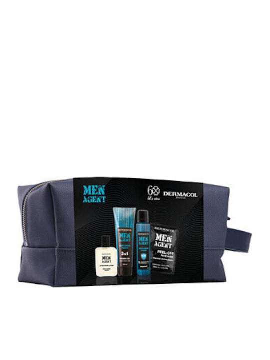 Dermacol Men Agent Gentleman Touch Комплект за грижа за почистване на тялото 5 части