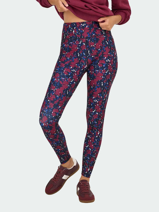 Only Damenleggings mit Hoher Taille Blau