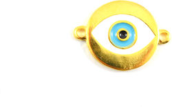 Metal Jewelry Making Material in Eye Shape 2.5x2 cm, 2.5 mm Thick