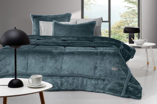 Guy Laroche Κουβερτοπάπλωμα Υπέρδιπλο 220x240εκ. Dario Emerald