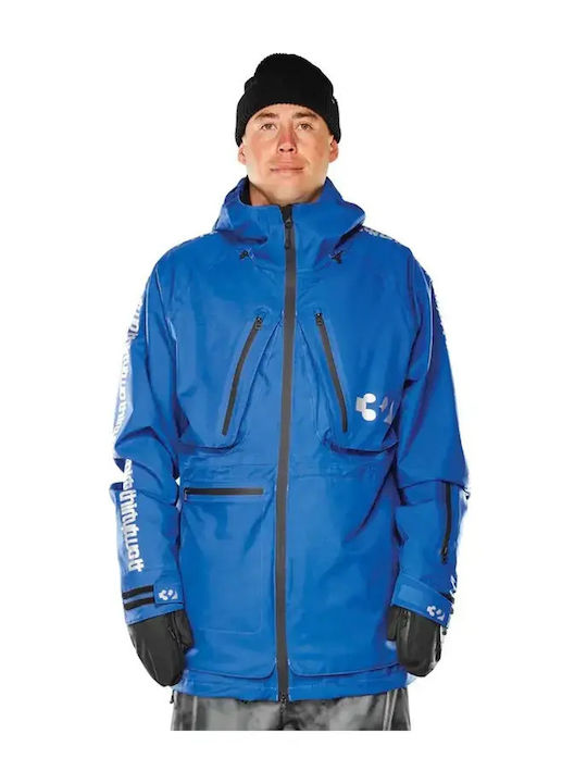 Thirty two I-004633-373 Ανδρικό Μπουφάν για Σκι & Snowboard Μπλε