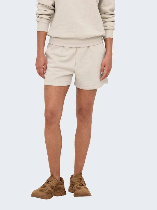 Only Play Damen High-Waist Sportshorts Grau