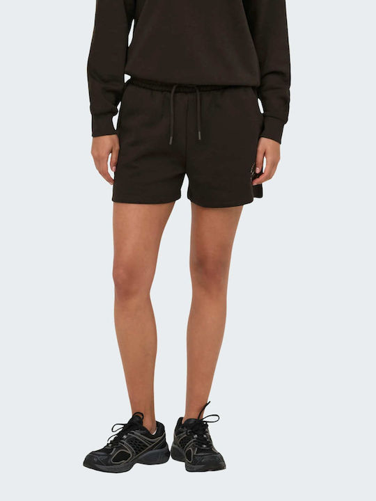 Play Damen High Waist Shorts Braun