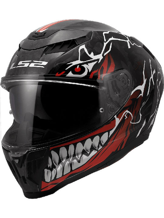 LS2 Dragon FF807 Incubus Cască Moto Integrală E...