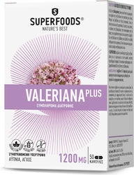 Superfoods Valeriana Plus 300mg 50 Kapseln