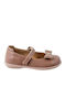 Kids’ Anatomic Ballerinas with Hook and Loop Closure Orange
