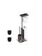 Relaxdays Badezimmerzubehör-Set aus Inox in Grau