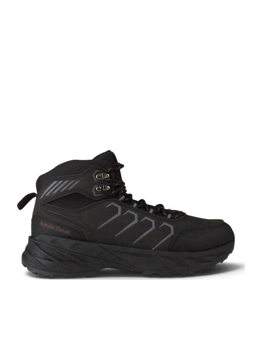 Antonio Donati Men's Black Hiking Boots