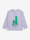 Kids Long-Sleeved Top Lavender