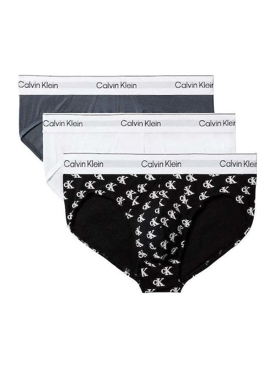 Calvin Klein Мъжки Слипове Бели 3Pack