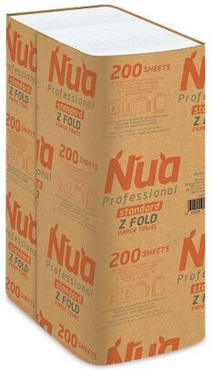 PRO Prosoape de Mâini Pliate în Z, 2 Straturi, Albe, 20 x 200 Bucăți 12213