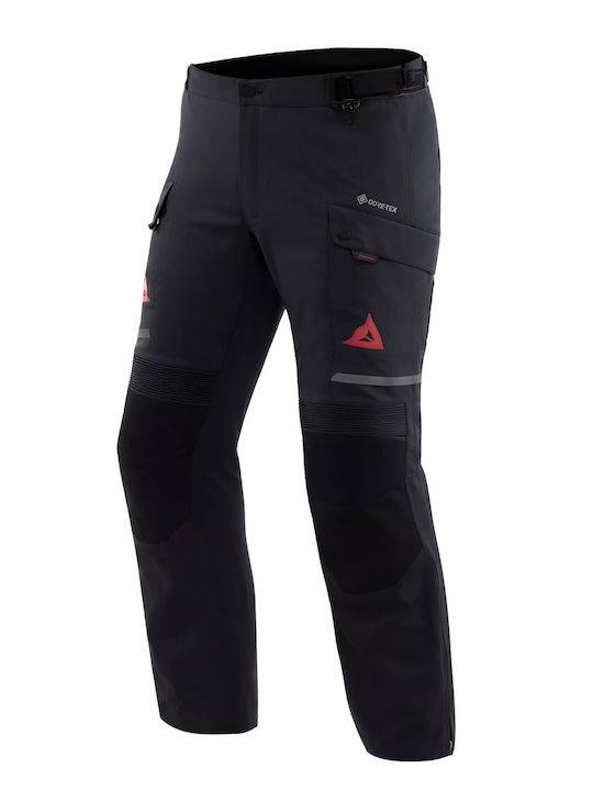 Super Expedition Men's 4-Season Waterproof Motorcycle Pants Black/Red