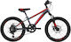 20" Παιδικό Mountain Bike με Δισκόφρενα και Σκελετό Αλουμινίου Γκρι