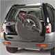 Bottari Reserveradabdeckung 4x4 Schwarz Gummi Ø79x28 cm Bottari 1 Stück Bot18412