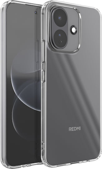 Zanaé Shockproof Soft Silicone Case Xiaomi Redmi Note 17 Pro Transparent