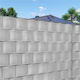 Material De Gard De Grădină Din PVC 5cm 20 Bucăți Gri