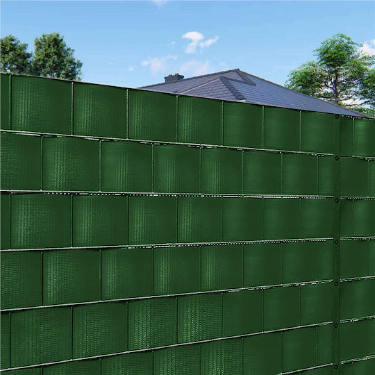 Material De Construcție Pentru Garduri De Grădină Din PVC 19cm 20 Bucăți Verzi