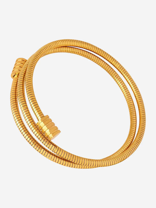 Charmy Women's Gold Plated Steel Bracelet