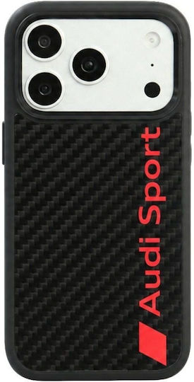 Audi Case R8 Carbon Fiber MagSafe iPhone 18 Pro 17 Pro Schwarz Aus-tpupcmip18p-r8/d2-bk