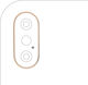 Back Camera Protection Metal Frame Gold for iPhone XS / XS Max