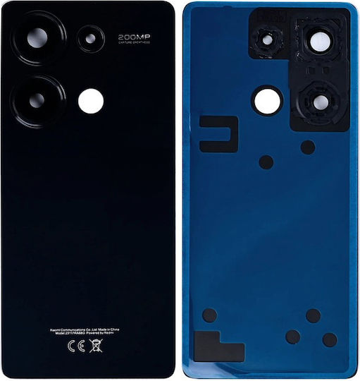 Xiaomi Redmi Note 13 Pro 4g Back Cover Lens Black Oem