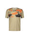 Scott Men's Short-Sleeve Mountain Bike Jersey Beige